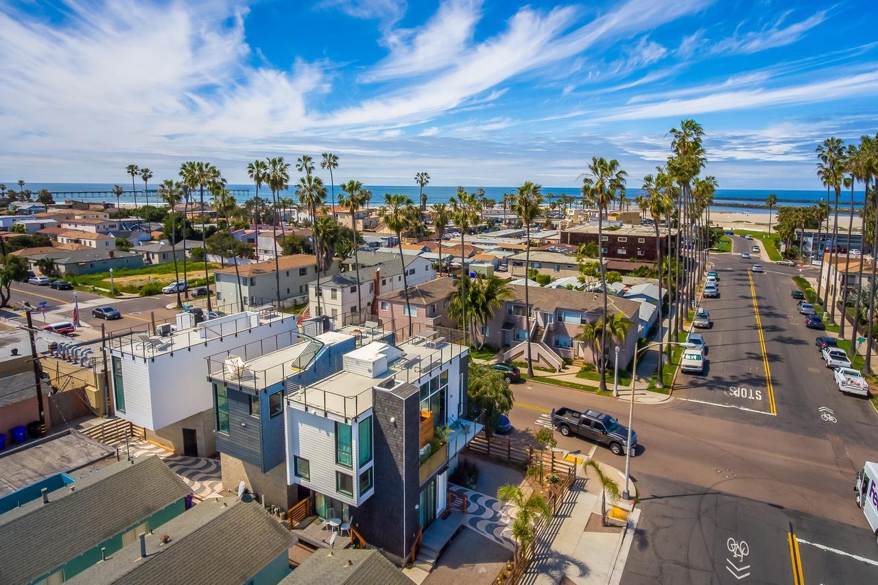 Modern Beach Home Steps To The Sand San Diego Bagian luar foto